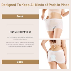 Biancheria intima monouso Postpartum con collo angolato nessuna irritazione alle incisioni ideale per il recupero chirurgico - Product Image 2