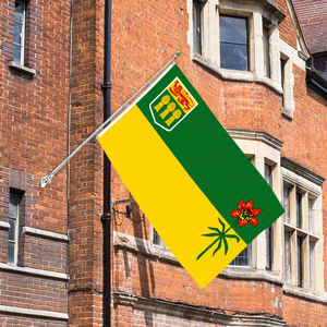 Drapeaux pennants du Saskatchewan en gros, 3x5 pieds, polyester 100D, personnalisables, livraison rapide d'un fournisseur fiable - Product Image 6