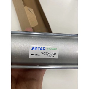 Cylindre pneumatique Airtac SC50x200, type piston en acier standard, composant d'automatisation - Product Image 3