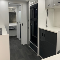 Diperkuat sasis Off Road Trailer perjalanan berkemah ponsel rumah Motorhome Camper hibrida karavan standar Australia