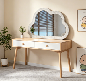 Heavenly <b>Mirror</b> Modern Smart Glass Cloud Shape Wall-Mounted Touch-Switch LED <b>Bath</b> <b>Mirror</b> with Natural Marble Frame for Bathroom - Product Image 4