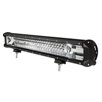 Barras de Luz LED de 12v 24v 22 32 42 52 Pulgadas, 2 Filas, 180w 240w 360w, para Conducción Todoterreno 4x4, Barra de Luz LED Curva de 50 Pulgadas 12d para Camioneta y Automóvil