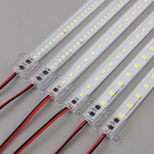 LED Aluminum PCB Hard Strip Light High Voltage IP 65 Outdoor Waterproof Bright Colors for Advertising Architectural Lighting