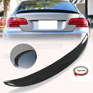 สปอยเลอร์หลังคาร์บอนไฟเบอร์แท้แบบ High Kick สำหรับรถ BMW E92 Coupe 328i 335i M3 2 ประตู ปี 2007-2013 - Product Image 1