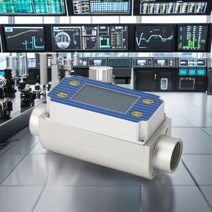 Display digitale Micro-regolatore di flusso di Gas misuratore di portata massica per azoto aria compressa acqua olio OEM supportato - Product Image 5