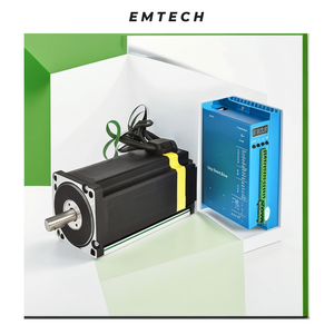 Emtech cơ khí 2 giai đoạn động cơ bước nema34 12nm CNC Kit vòng khép kín 12nm tích hợp servo NEMA 34 động cơ bước trong kho 86byg - Product Image 1