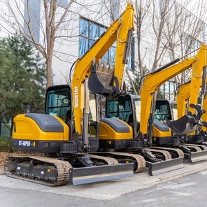 Mini-excavatrice sur chenilles de 6000 kg, pelle hydraulique de 6 tonnes, compacte, directement de l'usine, pour la construction de routes et les fondations - Product Image 6