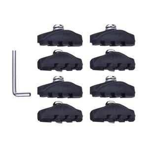 V tipo professionale di bicicletta pastiglie dei freni 4 paia Set per bici da strada bici pieghevole Mountain Bike BMX - Product Image 1