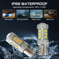 Bombillas Led Canbus T20 7440 W21w, sin Error, 1156 Ba15s P21w Bau15s Py21w, lámpara para intermitente