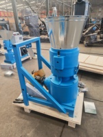 Nouvelle machine à granulés d'alimentation animale diesel 800kgs/h presse à bois moulin à granulés machine de traitement d'aliments pour bovins volailles poulets