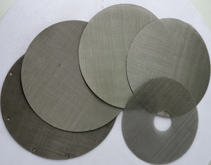 Disques filtrants en maille tissée multicouche avec bords en acier inoxydable Pressage circulaire pour moteur liquide Tamis filtrant de qualité supérieure - Product Image 3