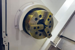 मोटर वाहन भागों के हाइविन गाइड के लिए टक5075 क्षैतिज भारी शुल्क एकल स्पिंडल सीएनसी लाथ - Product Image 5