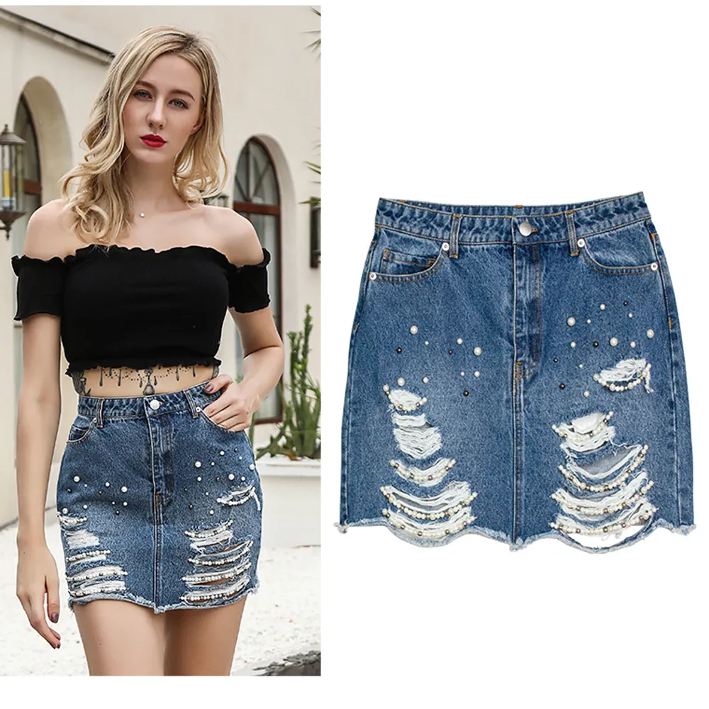 Venta al por mayor faldas de jean decoradas-Compre online los mejores  faldas de jean decoradas lotes de China faldas de jean decoradas a  mayoristas | Alibaba.com