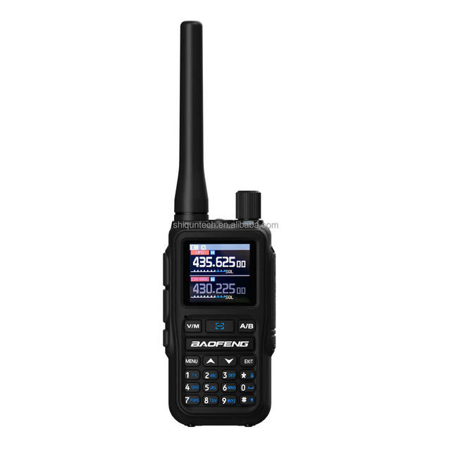 Baofeng UV-5R Mini Walkie Talkie APP Programming Type-C Charging Dual PTT Dual Band Camping Ham Radio DTMF AM/FM Two Way Radio