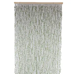 paper living room door curtain
