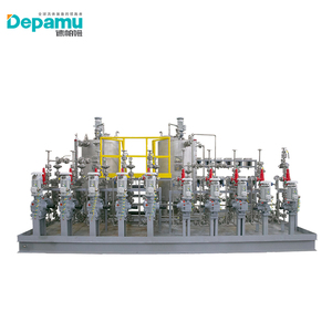 DEPAMU <span class=keywords><strong>Chemical</strong></span> Dosing <span class=keywords><strong>Skid</strong></span> DPJY-1.5X2-DPMSWABK22-6.5 com quatro bombas dosadoras e dois tanques para injeção de tratamento de águas residuais - Product Image 1