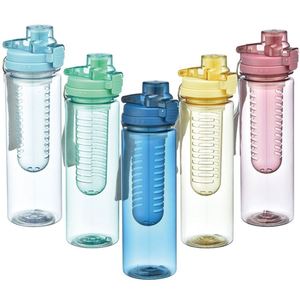Fruit Infusion <b>Water</b> <b>Bottle</b> 800ml Plastic Eco-friendly Sports <b>Bottle</b> - Product Image 1