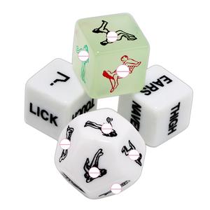 Plastic Acrylic Polyhedral Dices <strong>Custom</strong> Table <strong>Games</strong> Adult Sexy Dices Exercise <strong>Game</strong> <strong>Sex</strong> <strong>Dice</strong> - Product Image 1