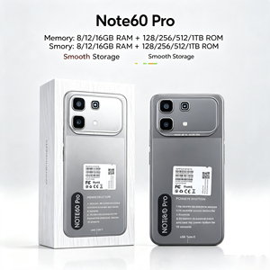 โทรศัพท์มือถือราคาถูก รุ่น Note60 Pro รองรับหลายภาษา โทรศัพท์มือถือแท้ ขายส่ง สมาร์ทโฟน 5G ปลดล็อคทั่วโลก - Product Image 3
