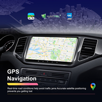 Autoradio de Voiture Android Podofo 9'' 2+64 Go avec CarPlay/Android Auto Sans Fil Électronique GPS WIFI FM RDS pour VW/Passat/Golf/MK5/MK6/Jetta