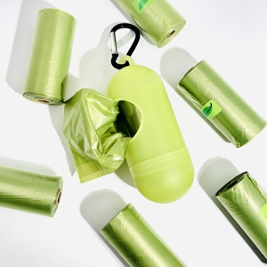 Nueva Riñonera Luminosa para Pasear Perros con Dispensador de Bolsas para Excrementos en Forma de Cápsula, Fluorescente para Halloween - Product Image 3