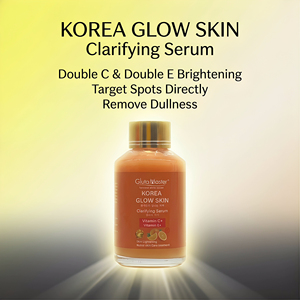 Siero Chiarificante Coreano con <span class=keywords><strong>Vitamina</strong></span> C ed <span class=keywords><strong>E</strong></span>, Antiossidante <span class=keywords><strong>e</strong></span> Illuminante, Siero Nutriente per la Cura della Pelle Naturale <span class=keywords><strong>e</strong></span> Biologico, Etichetta Privata - Product Image 1