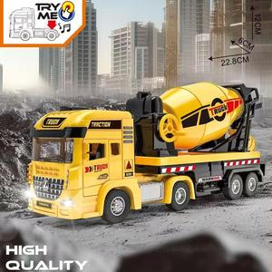 Ensemble de jouets de camion de construction HTL, véhicule d'ingénierie à friction avec lumière et musique, portes ouvrantes, cadeau éducatif pour garçons - Product Image 3