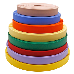 Free sample high tensile TPU PVC coated nylon webbing waterproof for making dog collar leash Use Webbing Strap For Bags