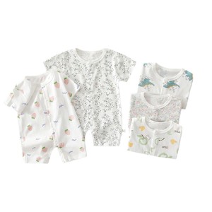 Ropa <span class=keywords><strong>de</strong></span> bebé al por mayor pijamas finos <span class=keywords><strong>de</strong></span> verano mono <span class=keywords><strong>de</strong></span> bebé recién nacido mono <span class=keywords><strong>de</strong></span> bebé <span class=keywords><strong>de</strong></span> manga corta <span class=keywords><strong>para</strong></span> niños y niñas - Product Image 2