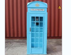 Tirelire vintage en forme de cabine téléphonique londonienne, boîte à monnaie en métal, tirelire pour garçon et fille, cadeau d'anniversaire, décoration de table à la maison, rouge, artisanat - Product Image 2