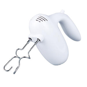 Batidora Eléctrica de Mano de 120W con Carcasa de Plástico Blanca, Batidora de Crema, Herramienta de Cocina para el Hogar - Product Image 1