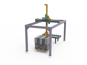 Apilador de Adoquines de Alta Eficiencia, Tipo Vacío, Máquina Automática para Apilar Bloques de Pavimentación de <span class=keywords><strong>Piedra</strong></span> - Product Image 2