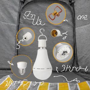 Lampe d'urgence LED rechargeable pour le camping, ampoule LED portable - Product Image 3