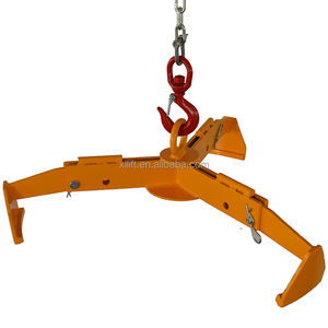 Accesorio de elevación de tambor abierto y cerrado elevador de tambor de cabeza universal Capacidad de 1000 Lb - Product Image 3