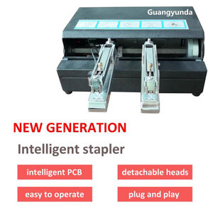 <span class=keywords><strong>Grapadora</strong></span> eléctrica con Sensor inteligente, máquina automática de doble cabezal para libros, peine, encuadernación, costura, <span class=keywords><strong>grapadora</strong></span> automática de alta resistencia Industrial - Product Image 2