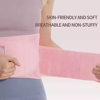 Ceinture de protection lombaire sportive pour femme en néoprène et polyester, ajustable, souple, pressurisée, soutien abdominal respirant