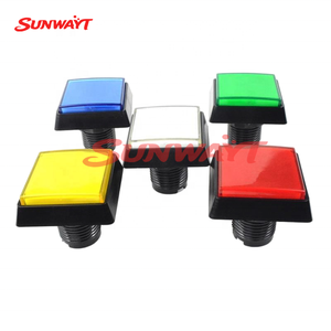 Boutons poussoirs d'arcade 12V LED colorés 51*51mm pour machines de jeux avec éclairage - Product Image 4