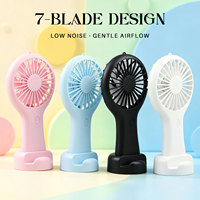 Mini ventilateur portable USB à marque privée OEM, indispensable pour l'été, avec batterie rechargeable, idéal pour les extensions de cils