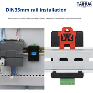 Модуль измерения температуры и влажности, передатчик RS485, промышленный класс, крепление на DIN-рейку, высокоточный измеритель Taihua TD-3301TH, Китай - Product Image 4