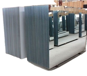 Nhà Máy 1.3Mm 1.5Mm Mỏng Cắt Kích Thước Giá Rẻ Lớn 2440*1830 Nhôm Màu Bạc Gương Tấm Kính - Product Image 1