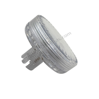 Cabochon automatique préprogrammé 60mm AC24V RGBW LED points lumineux IP66 étanche Amusement Turbo lampe pour parcs à thème