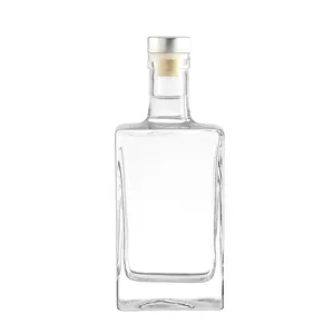 Fornitore della cina flint rum vino vodka spiriti bottiglia di liquore alcolico 380ml