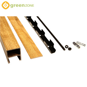 Diseños de paneles de techo WPC de grano de madera greenzone para Decoración - Product Image 5
