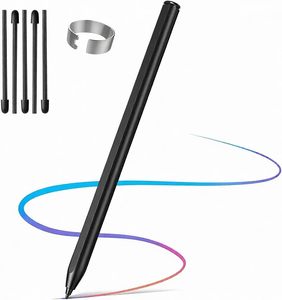 <span class=keywords><strong>ปากกา</strong></span>เปลี่ยนแทน EMR Stylus สำหรับ Remarkable 1/2, <span class=keywords><strong>ปากกา</strong></span>สไตลัสแม่เหล็กพร้อมยางลบ 5 หัวปากกา, ความไวต่อแรงกด 4096 ระดับ - Product Image 1