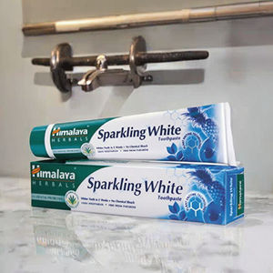 Himalaya สมุนไพรไวท์เทนนิ่งสูตรมิ้นท์ประกาย<span class=keywords><strong>ยาสีฟัน</strong></span>สำหรับผู้ใหญ่ที่มีฟันที่มีความละเอียดอ่อนใช้ในบ้าน - Product Image 2