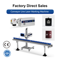 Nouveau Marqueur Laser Fibre CNC Haute Vitesse 2026 pour Impression de Date et Code QR sur Métal et Plastique sur Ligne de Convoyage, Certifié CE, PLT/BMP