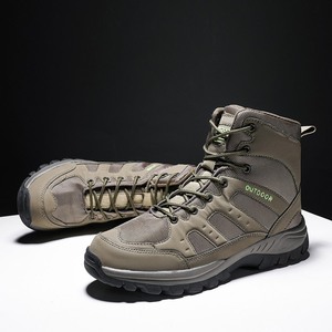 <span class=keywords><strong>Botas</strong></span> Tácticas de Combate para Desierto - Calzado Impermeable de Media Altura con Protección de Tobillo para <span class=keywords><strong>Hombre</strong></span>, Estilo Militar - Product Image 3