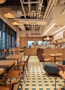 Conjunto de Muebles Modernos para Hotel con Mesas de Madera y Sofás Verdes para Uso Comercial en Estilo de Diseño Contemporáneo - Product Image 5