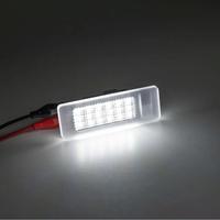 Lumière de plaque d'immatriculation LED 2 pièces pour Renault Megane 4 Scenic IV Twingo Kangoo Koleos MK2 Clio IV V Logan Sandero Dacia Duster