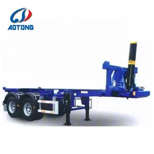 20ft Dump Container Trailer Khung Gầm Container Tipper Tipping Khung Gầm 40ft Skeleton Container Dump Trailer